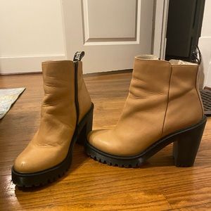 Dr. Marten chunky high heel boots
